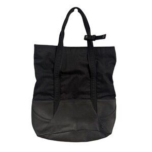 Lululemon Black Tote Bag Fold Over Top